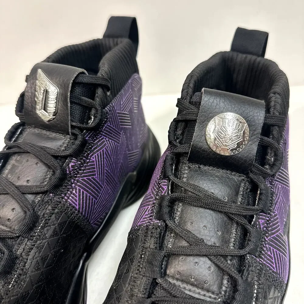 EUC adidas Dame 5 Marvel Black Panther Heroes Among Us Damian Lillard Wakanda 12